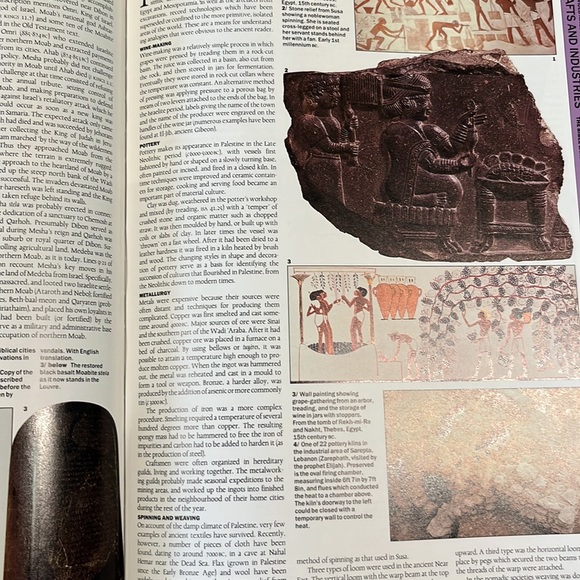 The Harper Concise Atlas Of The Bible HC/DJ Book EXC - Picture 9 of 16